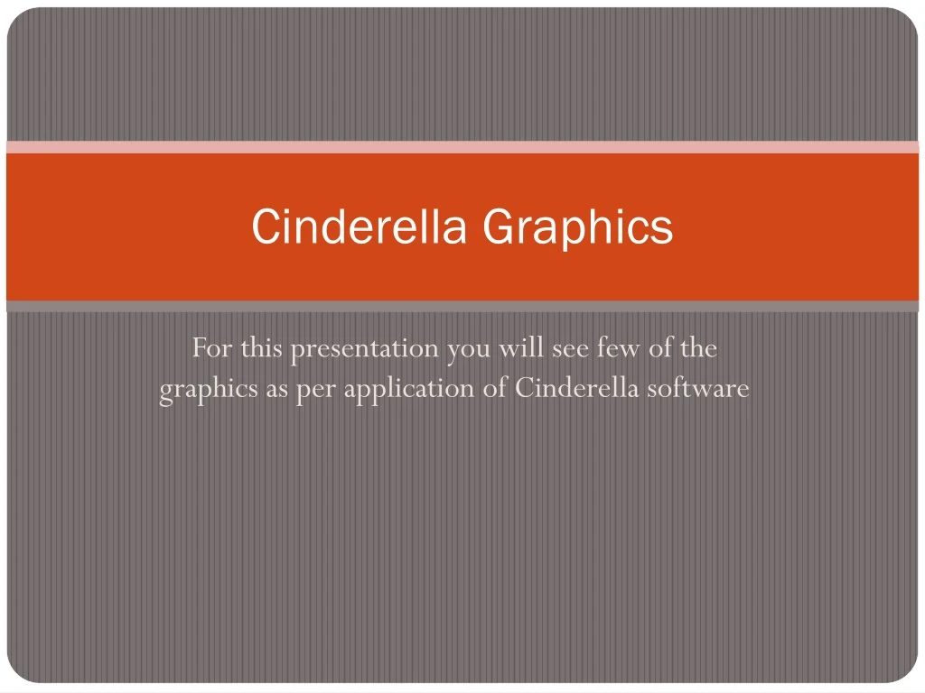 cinderella graphics