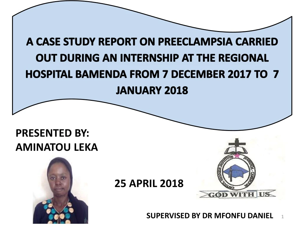 a case study report on preeclampsia carried
