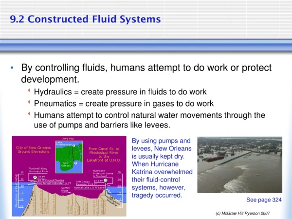 9.2 Constructed Fluid Systems