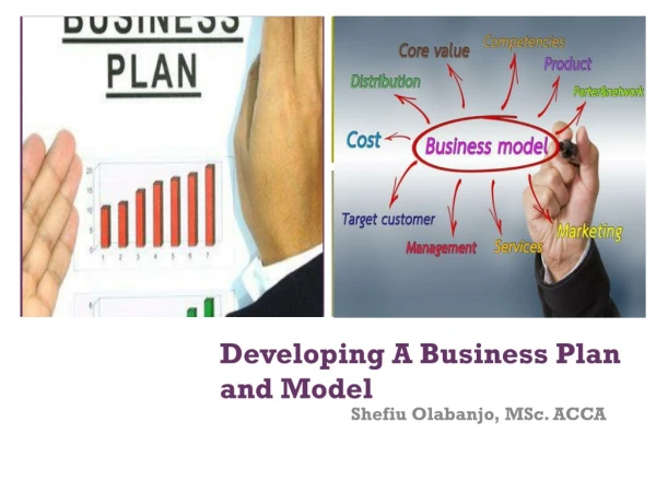 Developing A Business Plan and Model