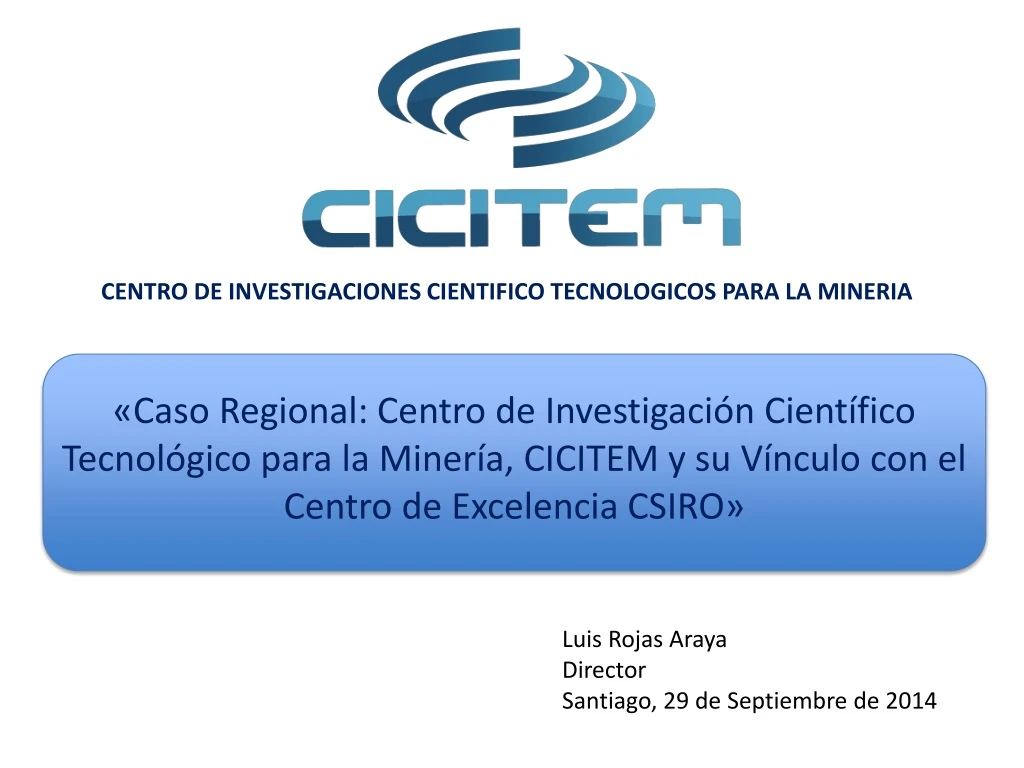 centro de investigaciones cientifico tecnologicos