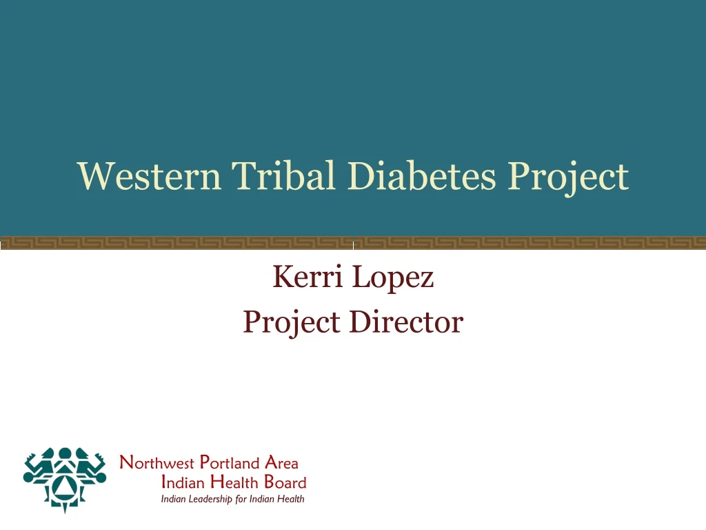 western tribal diabetes project