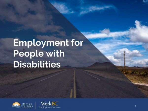 Employment for People with Disabilities