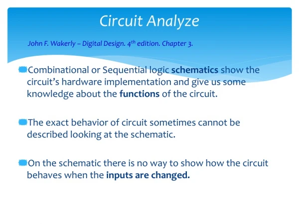 Circuit Analyze