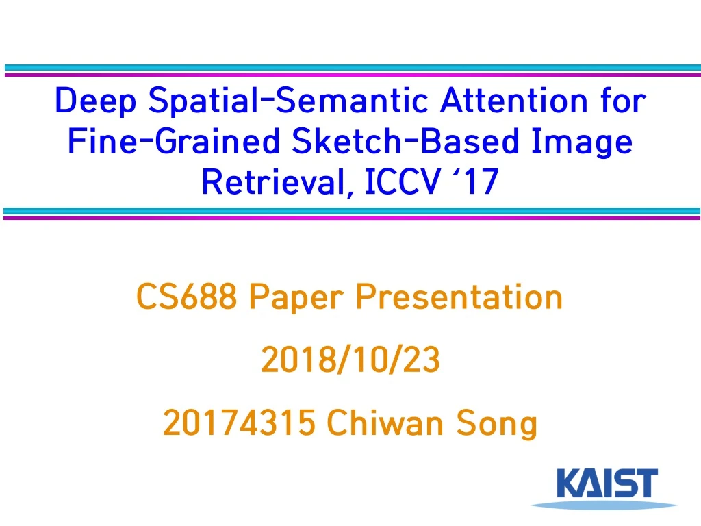 deep spatial semantic attention for fine grained