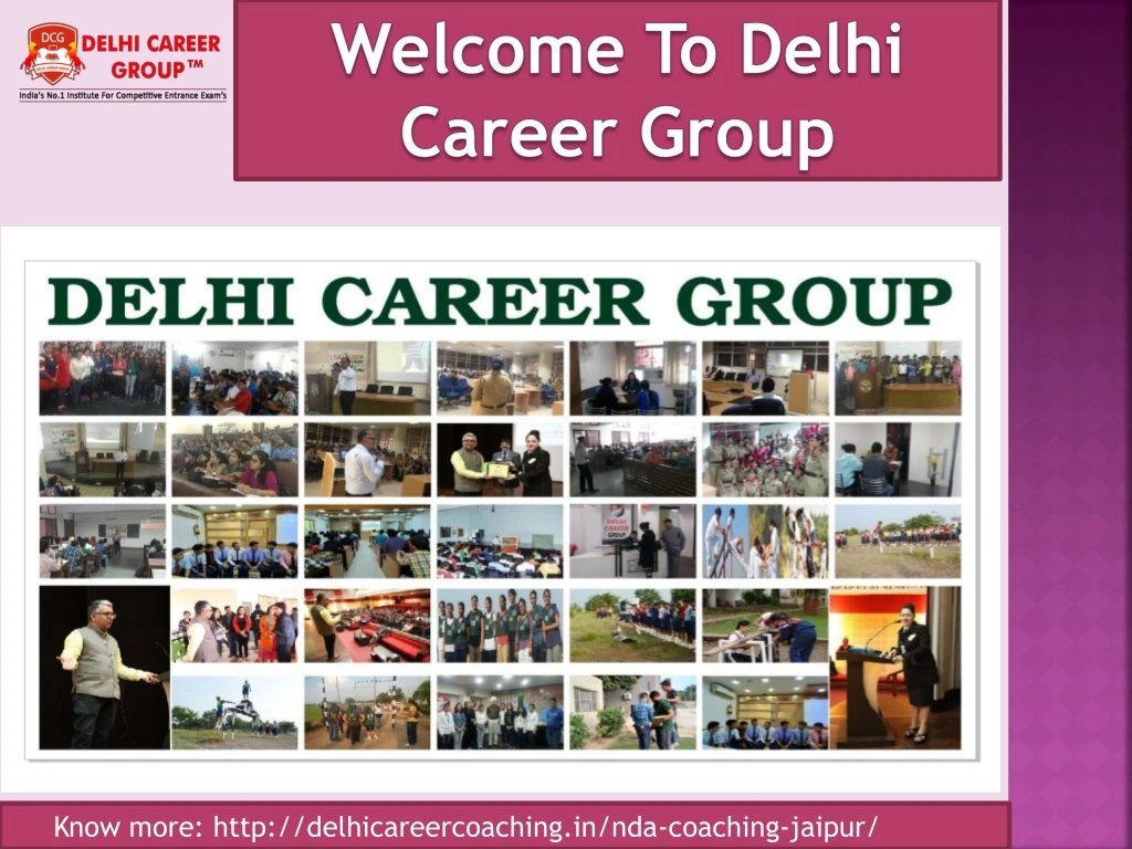 welcome to delhi career group
