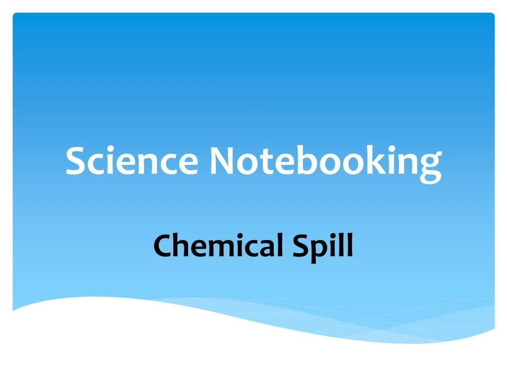 science notebooking