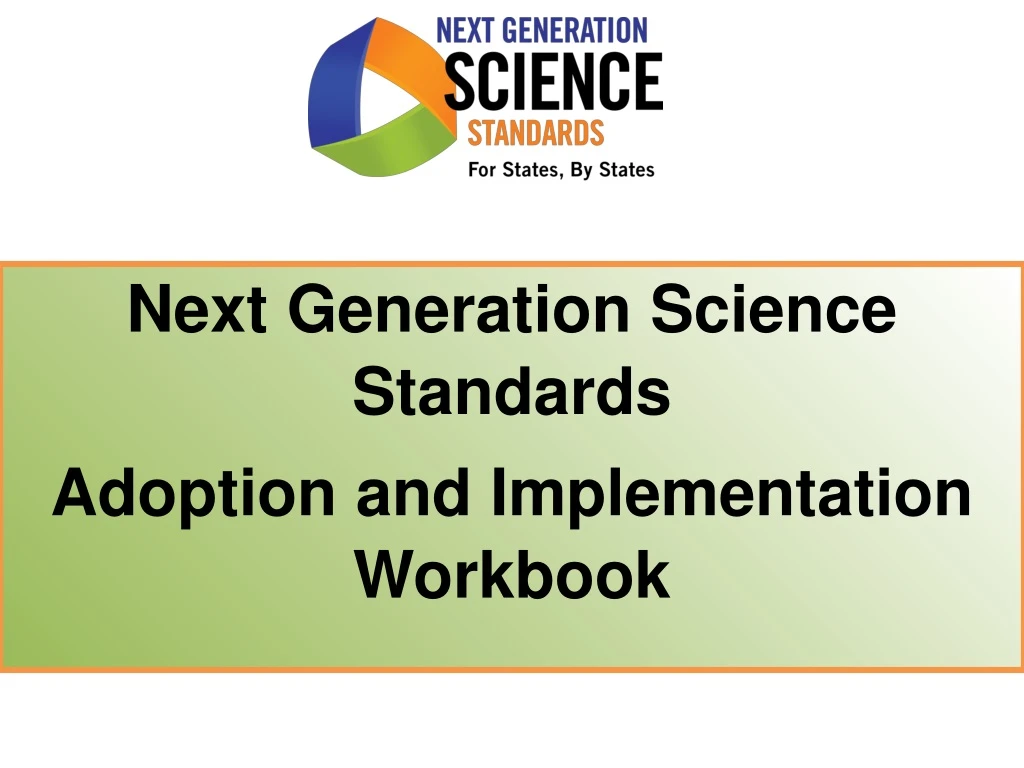 next generation science standards adoption