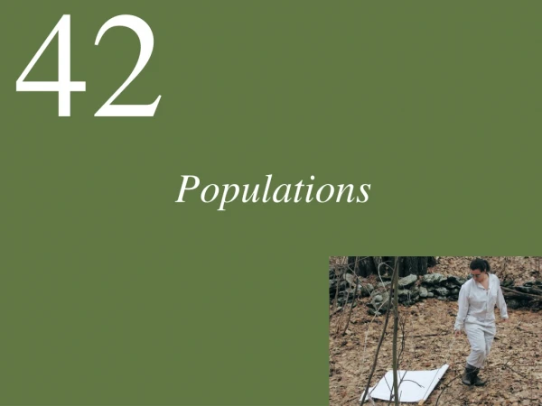 Populations