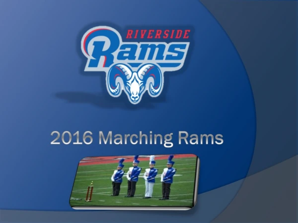 2016 Marching Rams