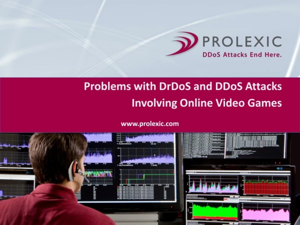Problems with DrDoS and DDoS Attacks Involving Online Video Games