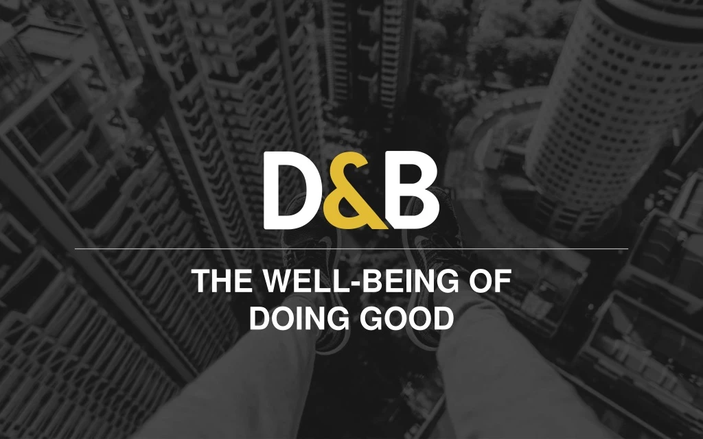 the well being of doing good