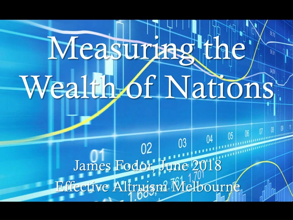 measuring the wealth of nations