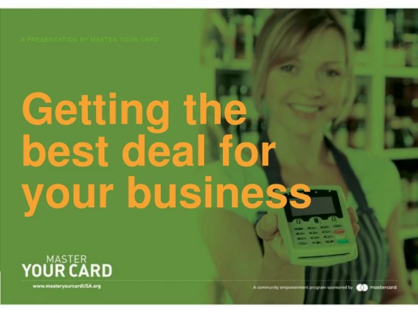 Getting the best deal for your business