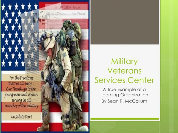 Military Veterans Services Center