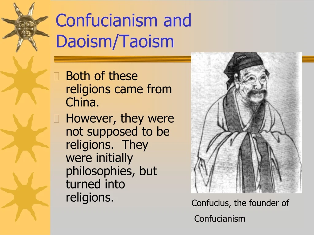 confucianism and daoism taoism
