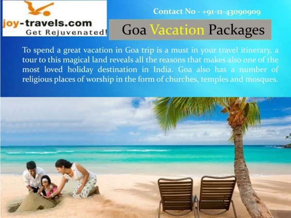 Goa Vacation Packages