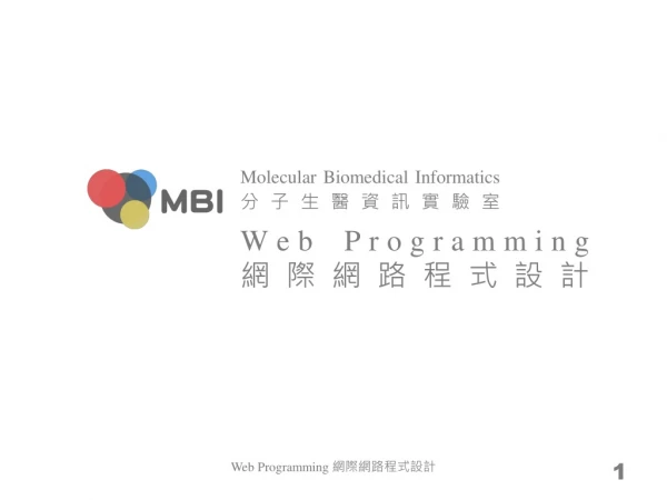 Web Programming ????????