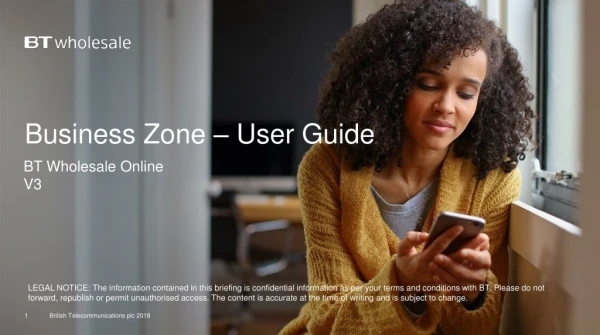 Business Zone – User Guide