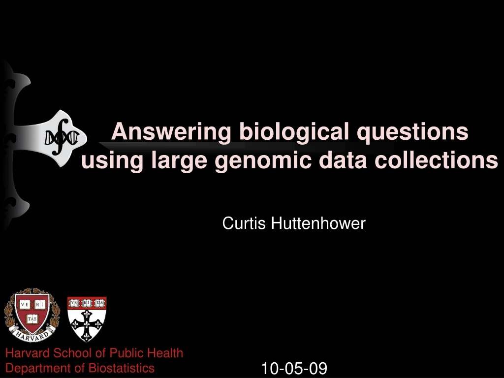 answering biological questions using large genomic data collections