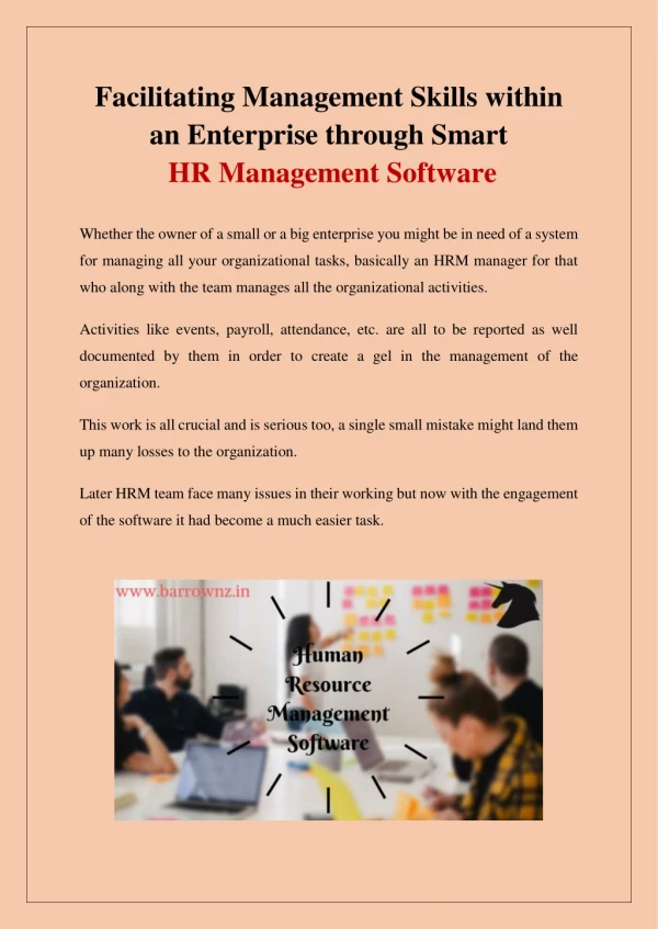 ERP Human Resource Management