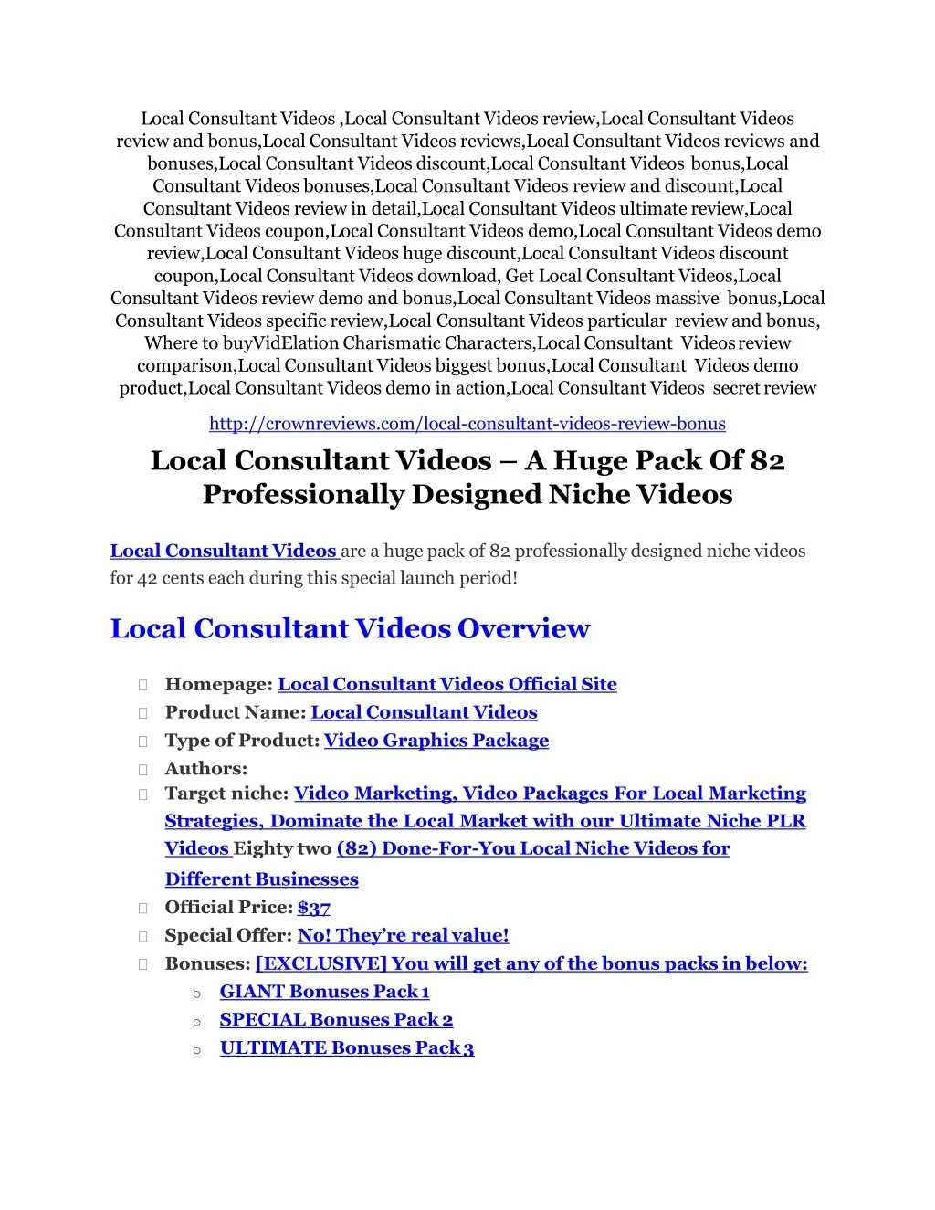 local consultant videos local consultant videos