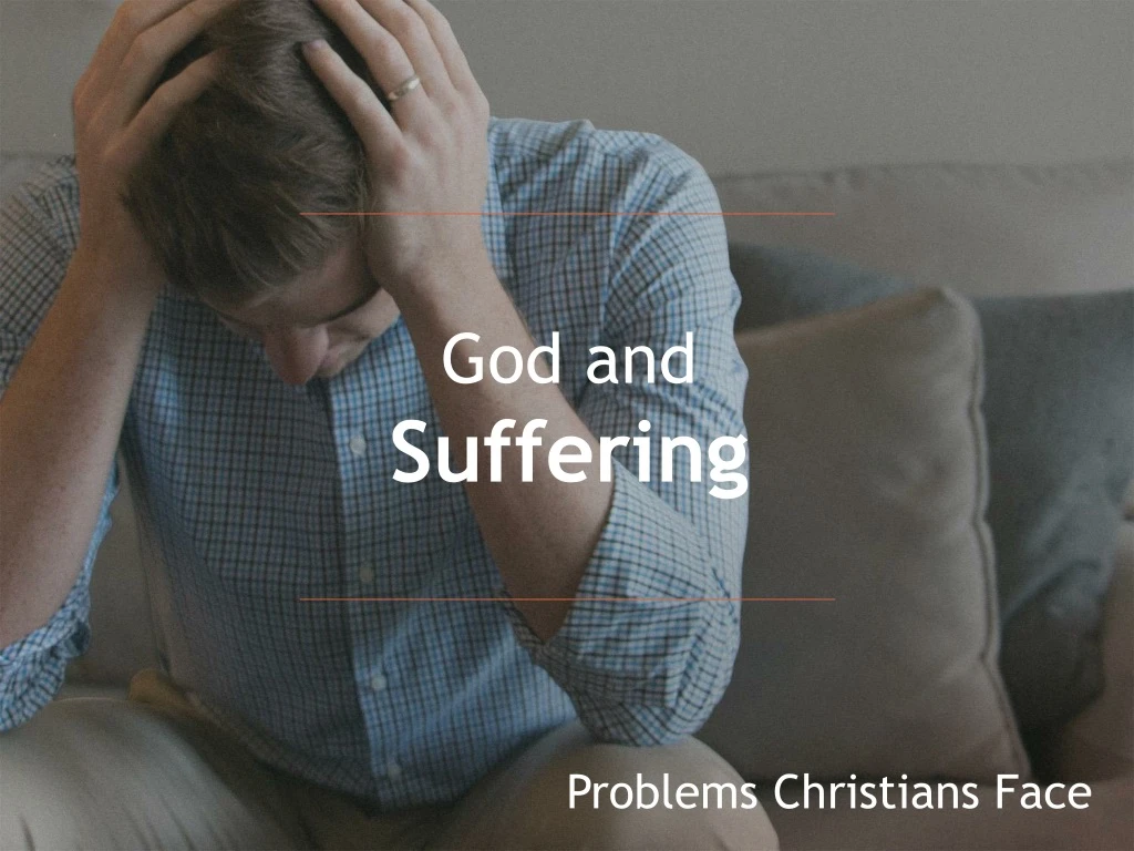 god and suffering