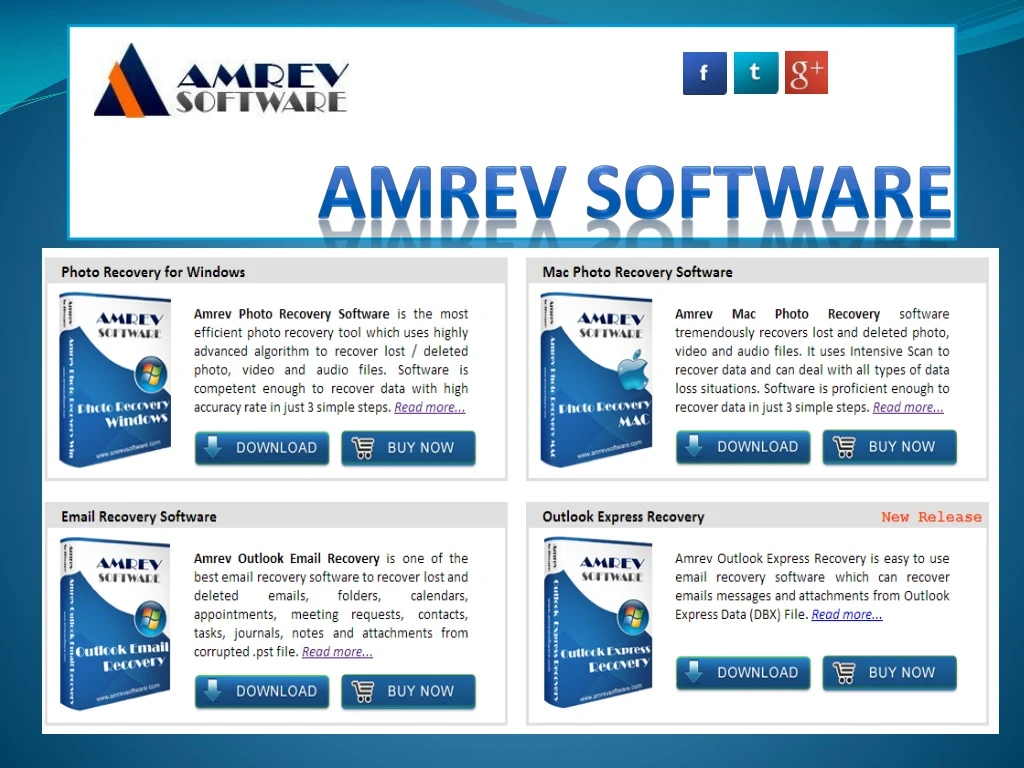 amrev software