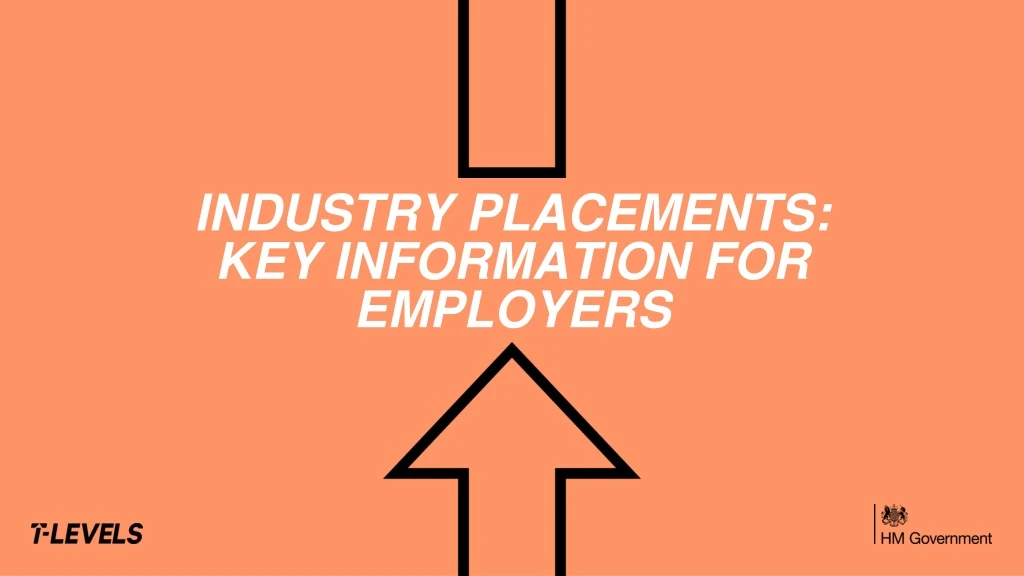 industry placements key information for employers