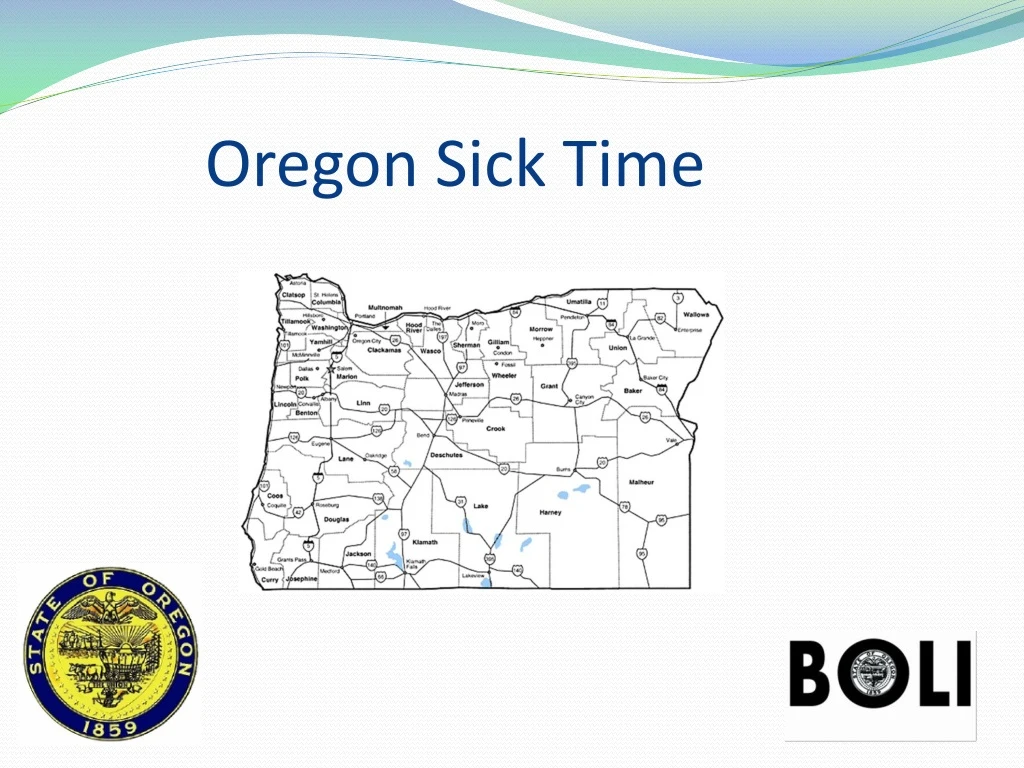 oregon sick time