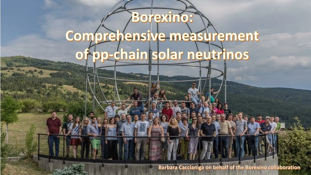 borexino comprehensive measurement of pp chain