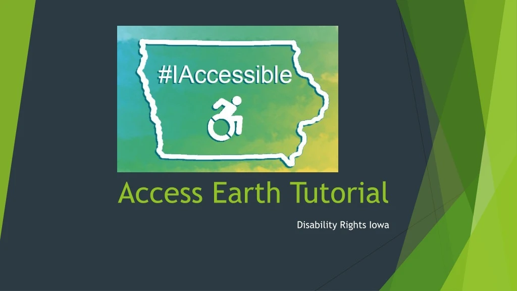 access earth tutorial