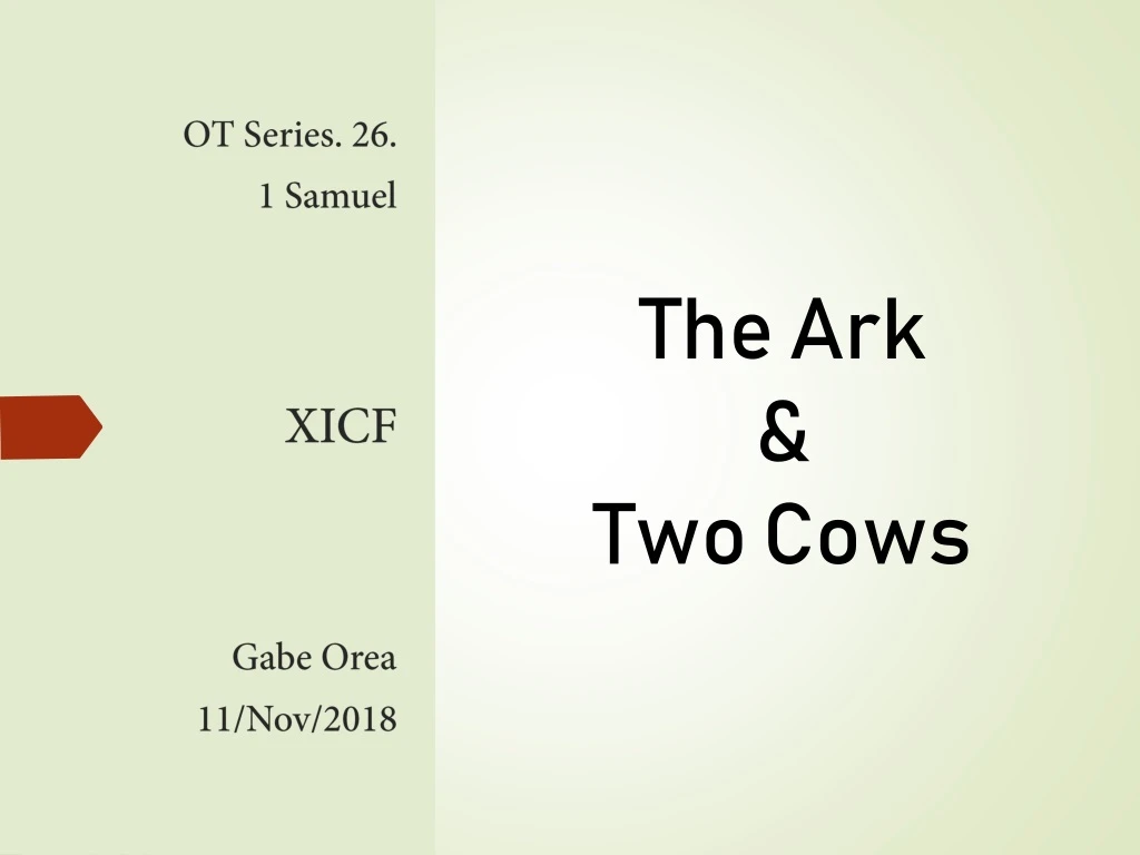 the ark two cows