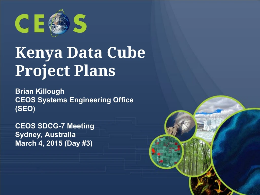 kenya data cube project plans