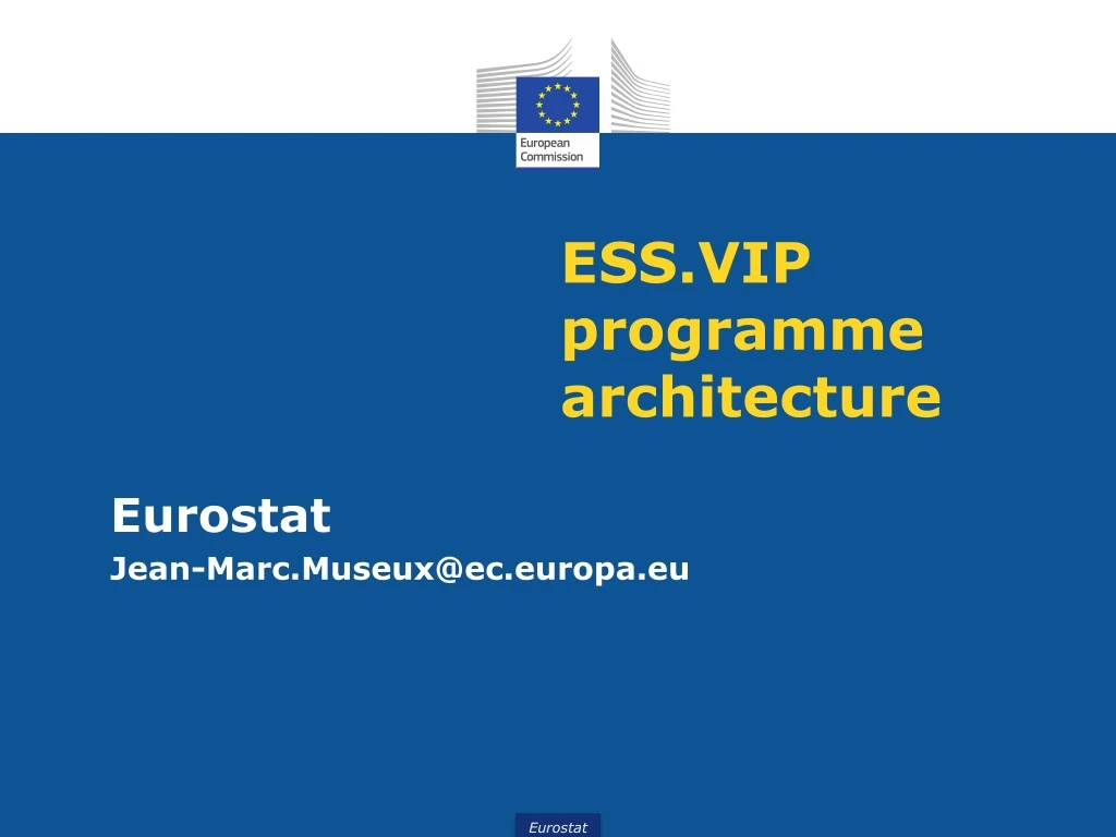 ess vip programme architecture