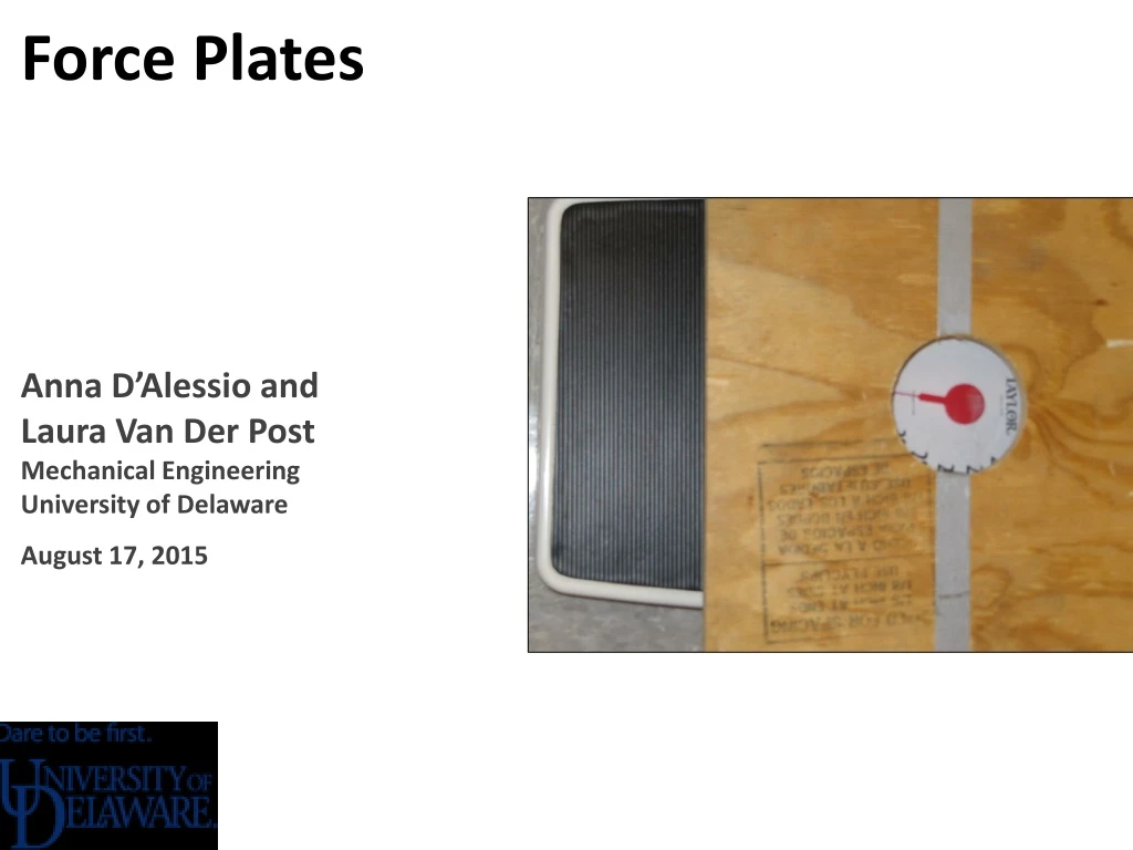 force plates
