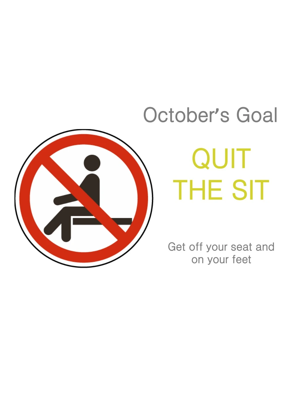 october s goal