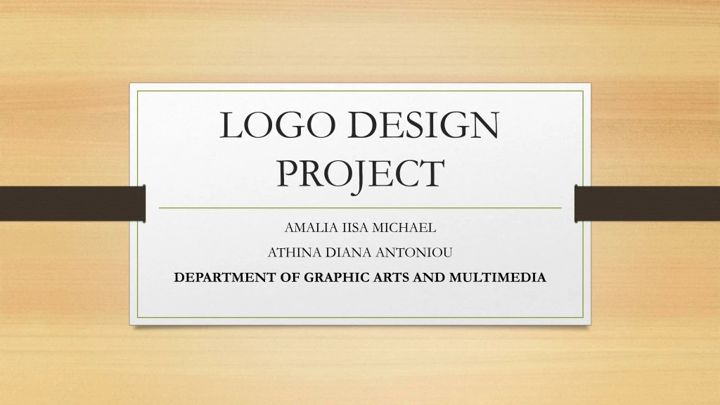 logo design project