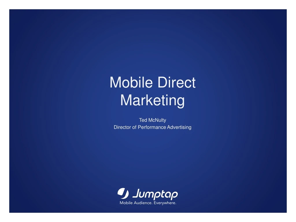 mobile direct marketing