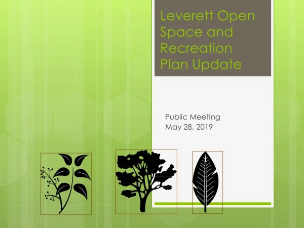 Leverett Open Space and Recreation Plan Update
