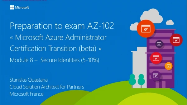 Preparation to exam AZ-102 « Microsoft Azure Administrator Certification Transition (beta) »