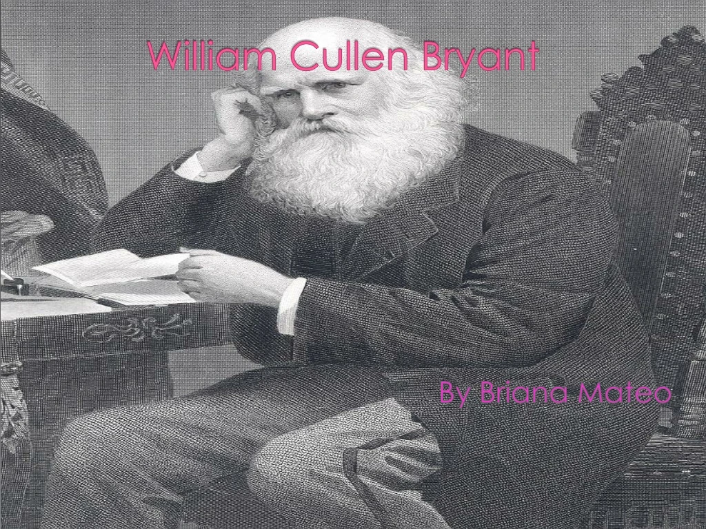 william cullen bryant