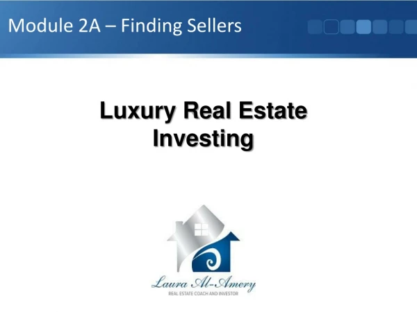 Luxury Real Estate Investing
