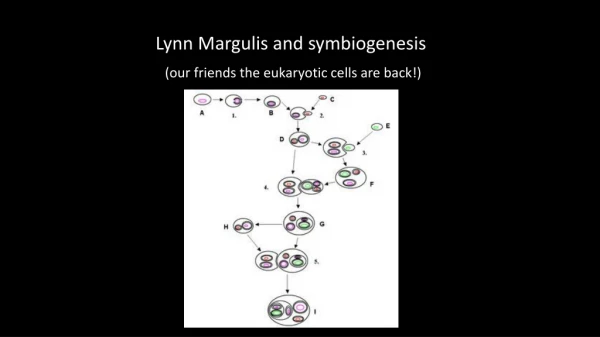 Lynn Margulis and symbiogenesis (our friends the eukaryotic cells are back!)