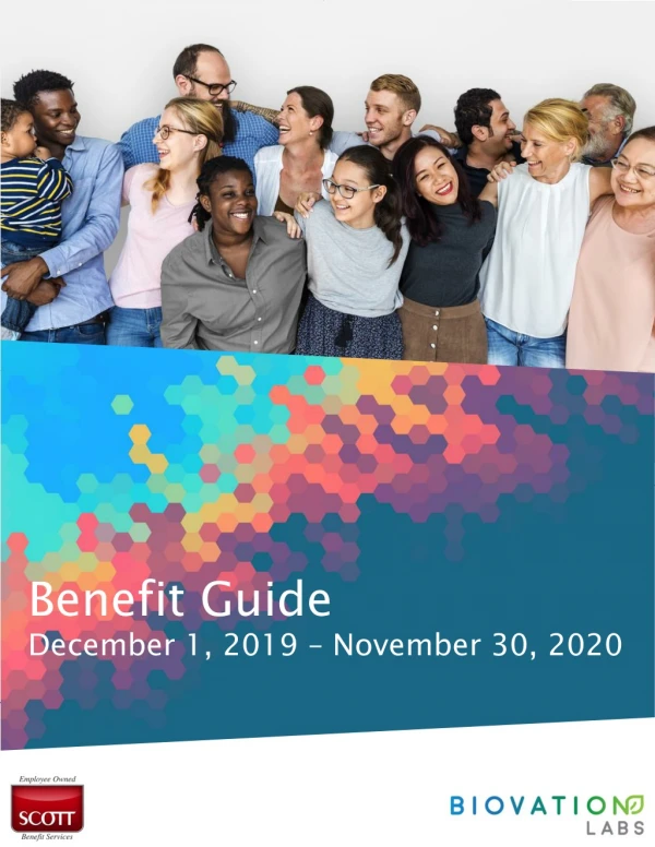 Benefit Guide December 1, 2019 – November 30, 2020