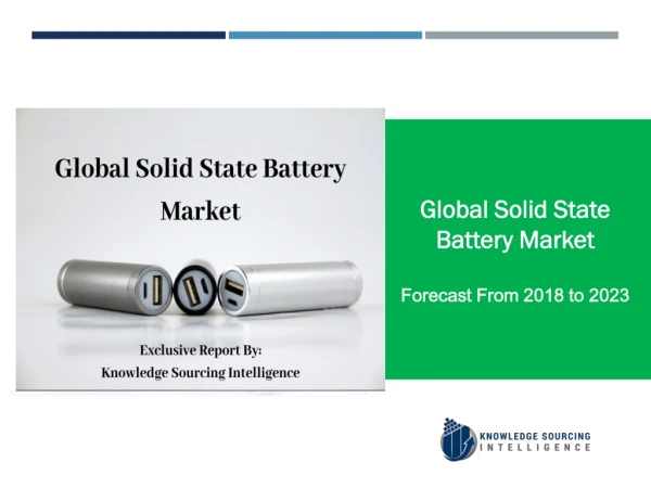 global solid state battery market forecast from