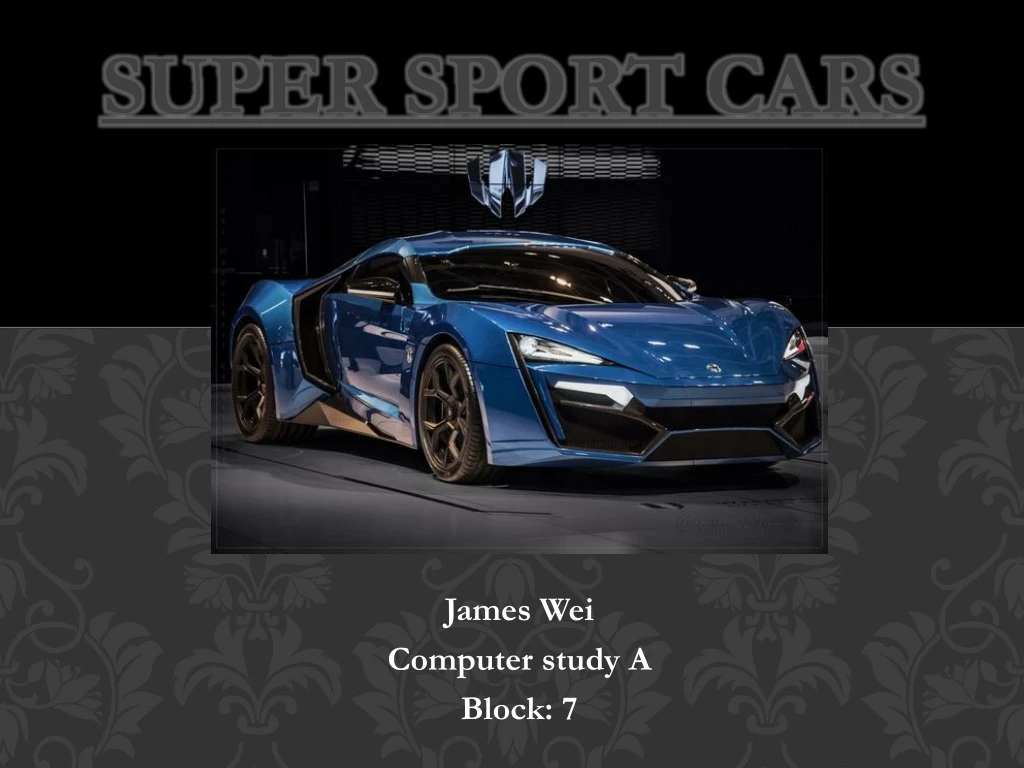 super sport cars