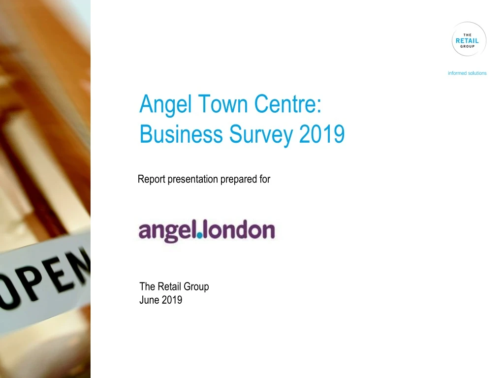 angel town centre business survey 2019