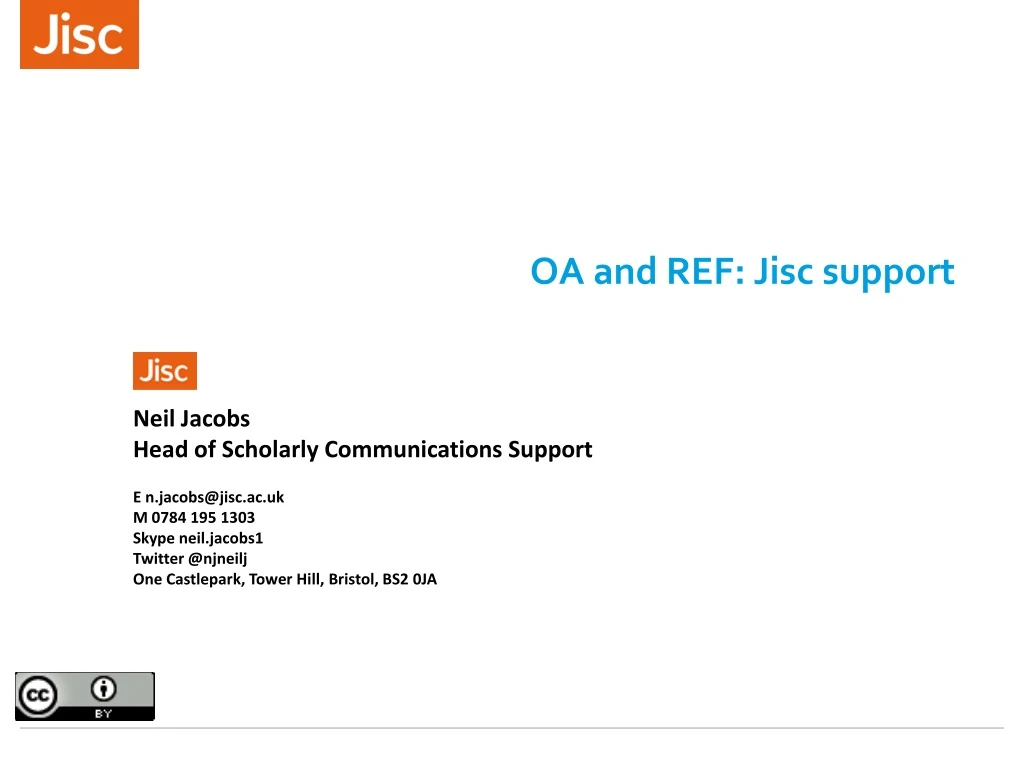 oa and ref jisc support