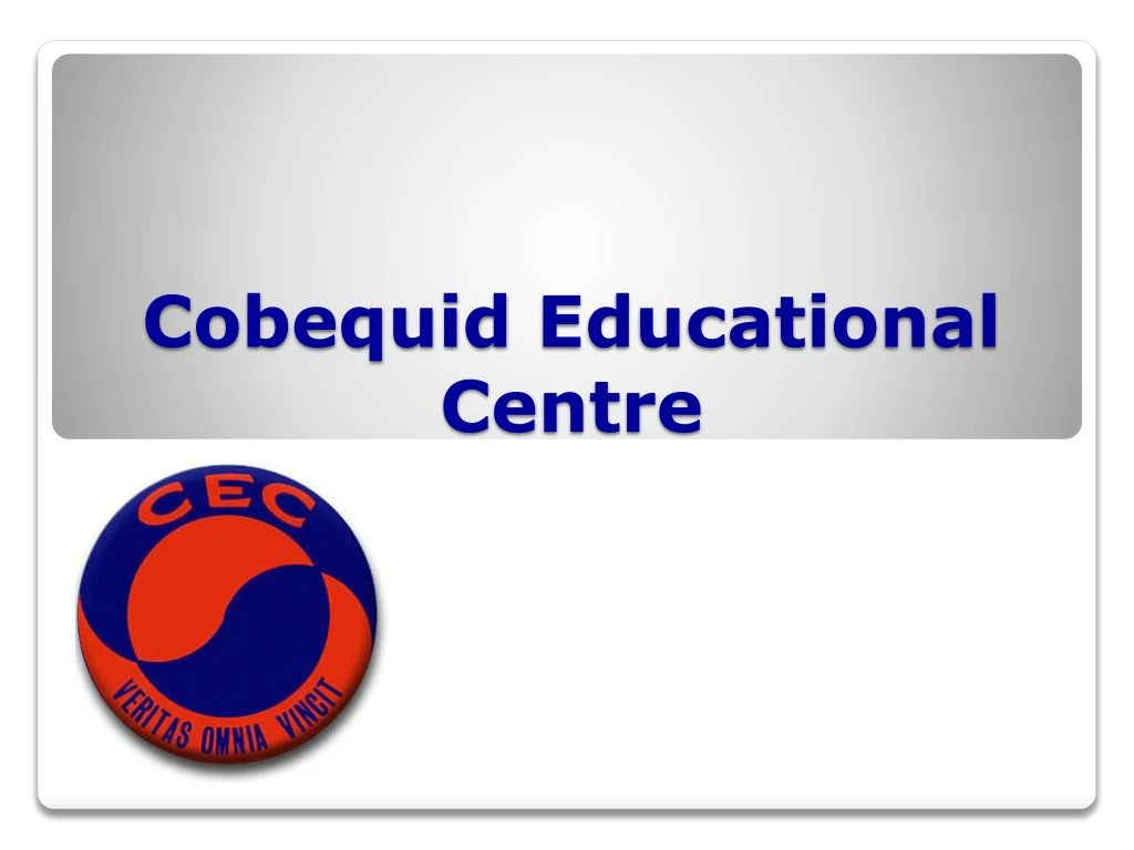 cobequid educational centre